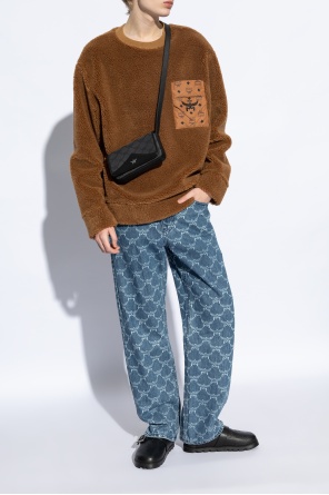 Mcm Slippers In Black