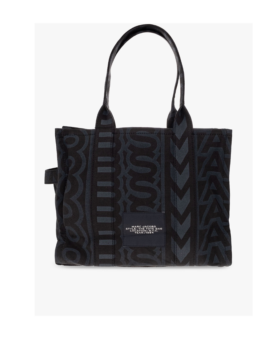 Marc Jacobs Logo Shoulder Bag In Black