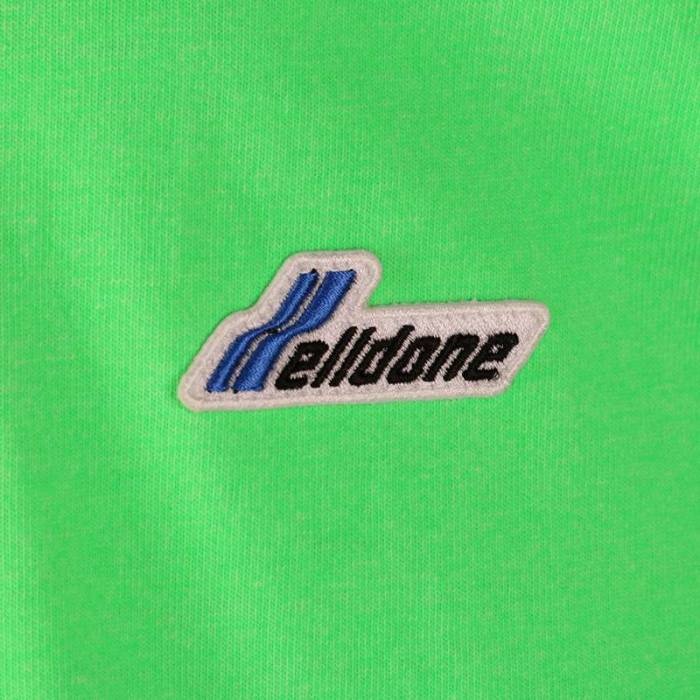 We11 Done Remake Reflective Logo-printed T-shirt In Green