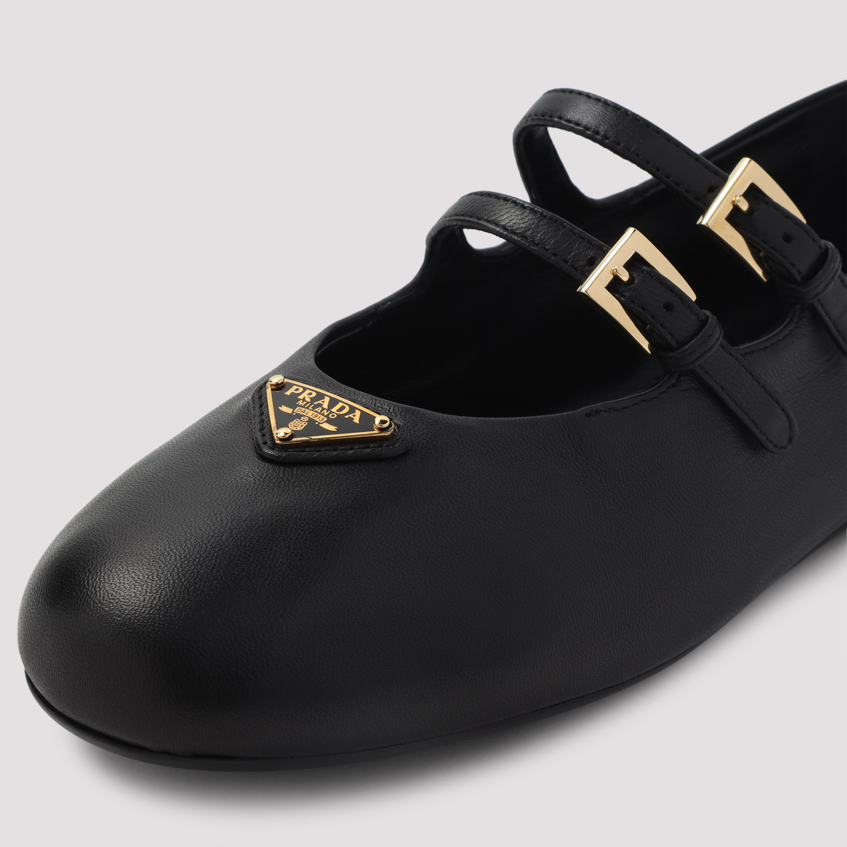 フラットシューズ prada DOUBLE STRAP BALLET FLATS Prada Women Double Strap Ballet Flats In Black | ModeSens