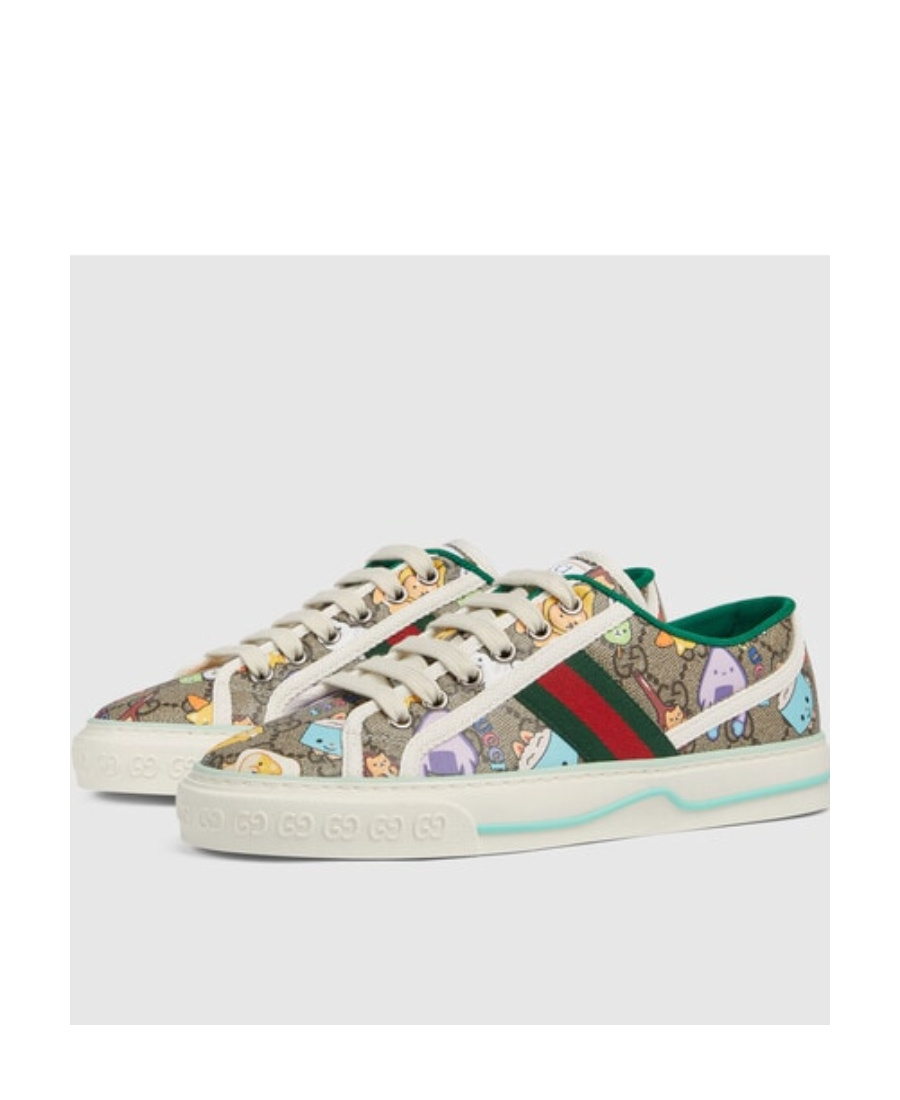 Gucci Tennis 1977 Low-top Casual Shoes In White
