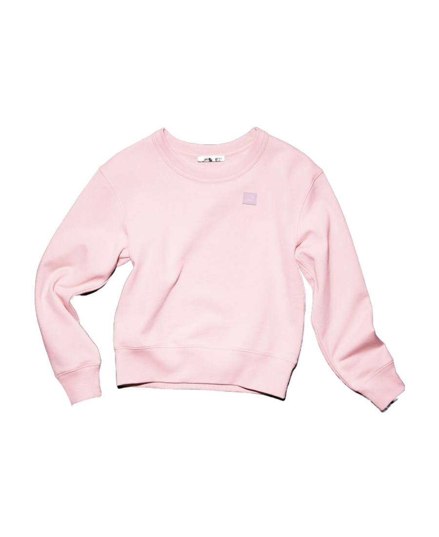 Acne Studios Embellished Hoodie In Pink