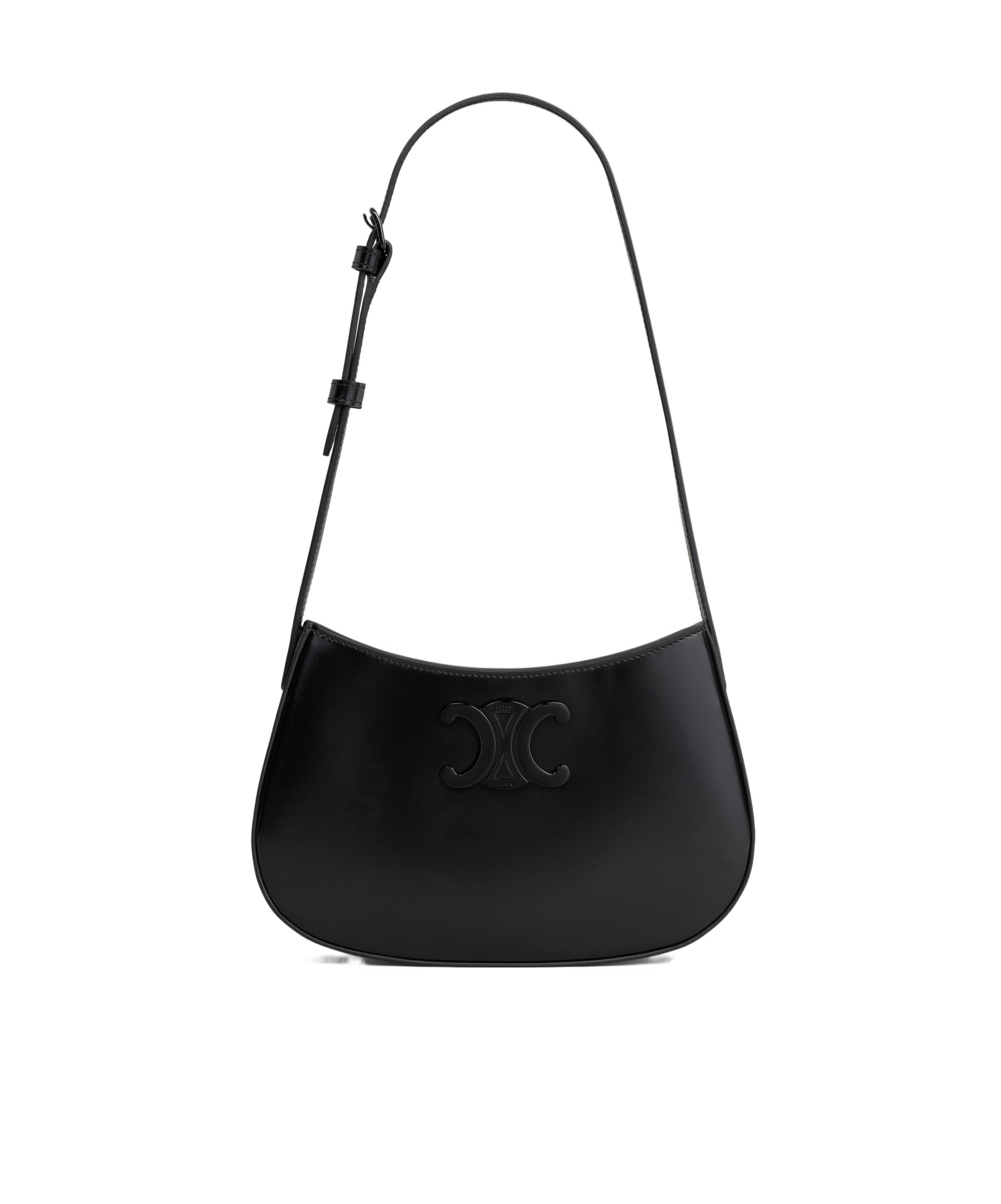 Celine Medium Tilly Shoulder Bag In Black