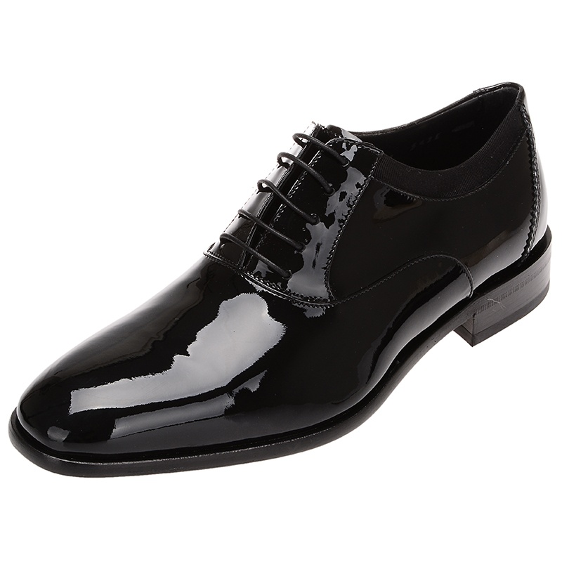 Ferragamo Aiden Series Lace-up Business Casual Shoes In Black