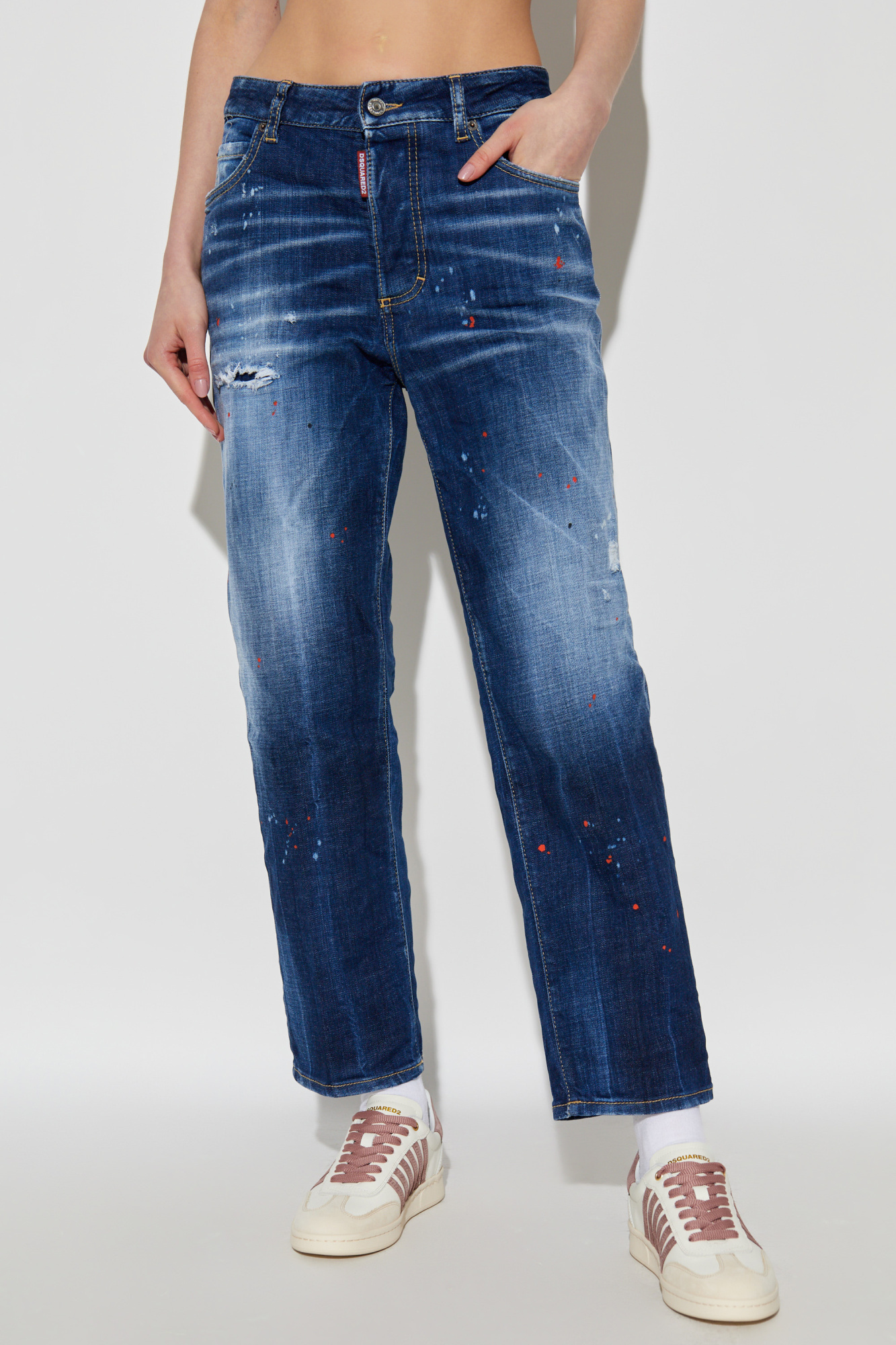 Dsquared2 Stretch Denim Boston Jeans