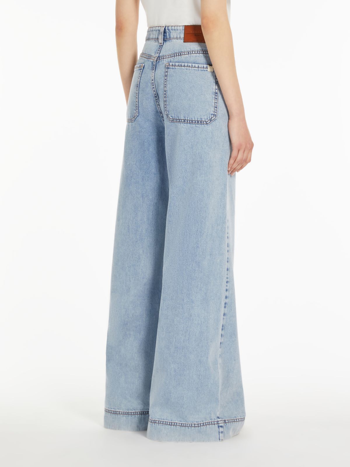 WEEKEND MAX MARA WIDE-LEG DENIM JEANS 
