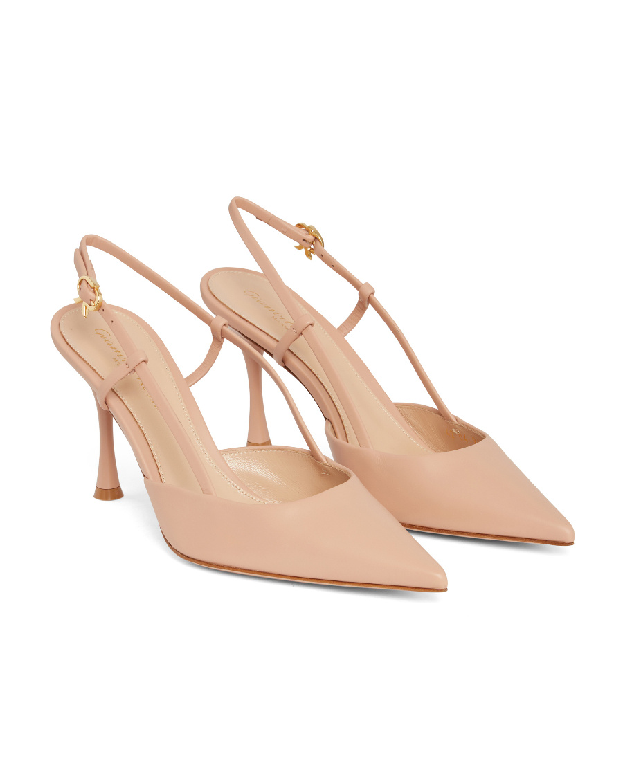 Gianvito Rossi Pumps Ascent Nappa Leather In Nude