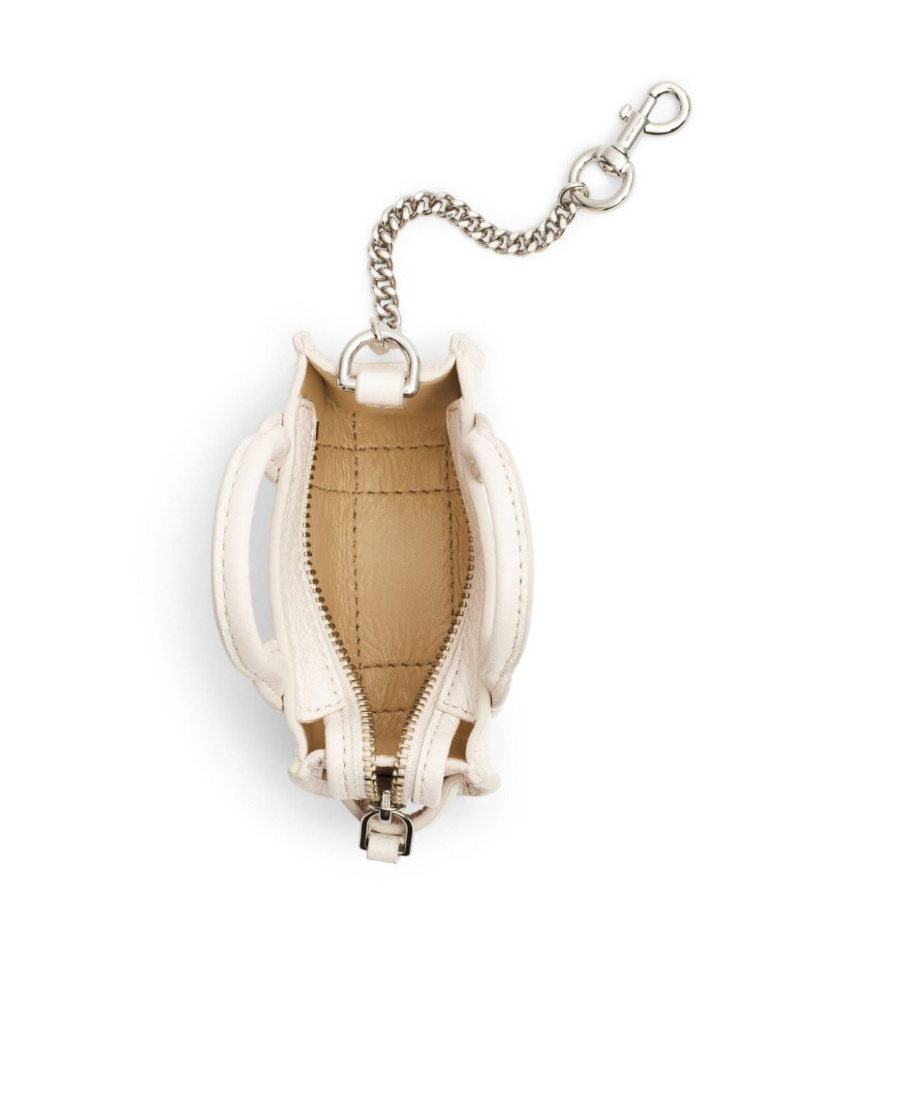 Marc Jacobs The Nano Tote Bag Charm In White