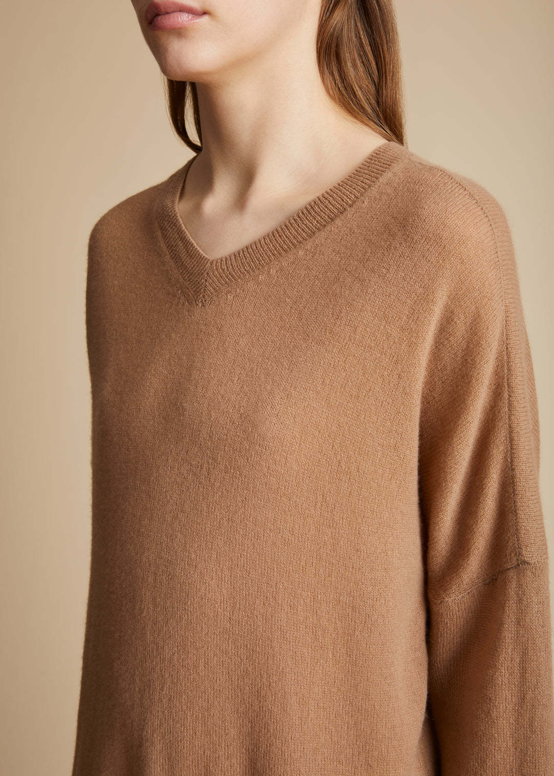 Khaite Marano Cashmere Jumper In Nude