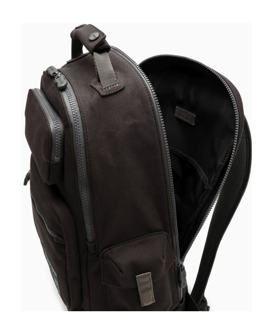 Moncler X Salehe Bembury Zipper Backpack In Gray