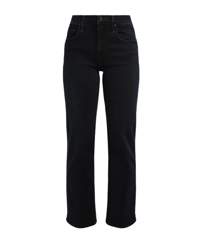 Mother Belt-loop Jeans In Black