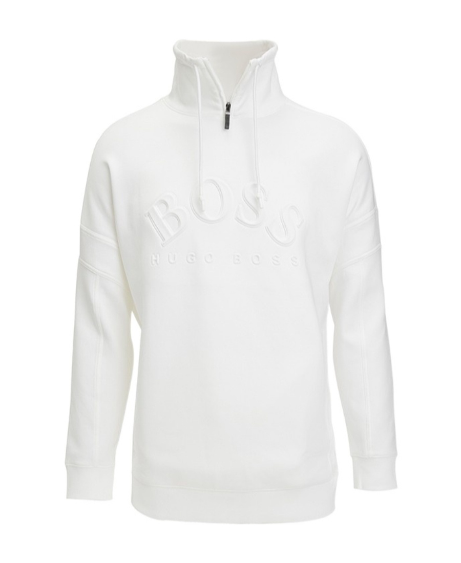 HUGO BOSS ZIPPER DETAIL SWEATER