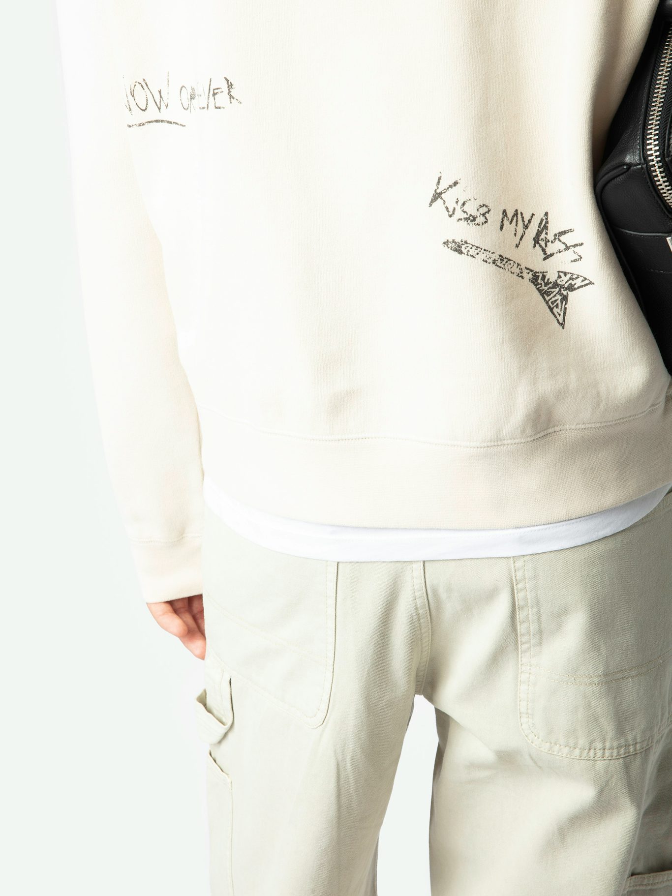 Zadig & Voltaire Uppy Graffiti Print Sweatshirt