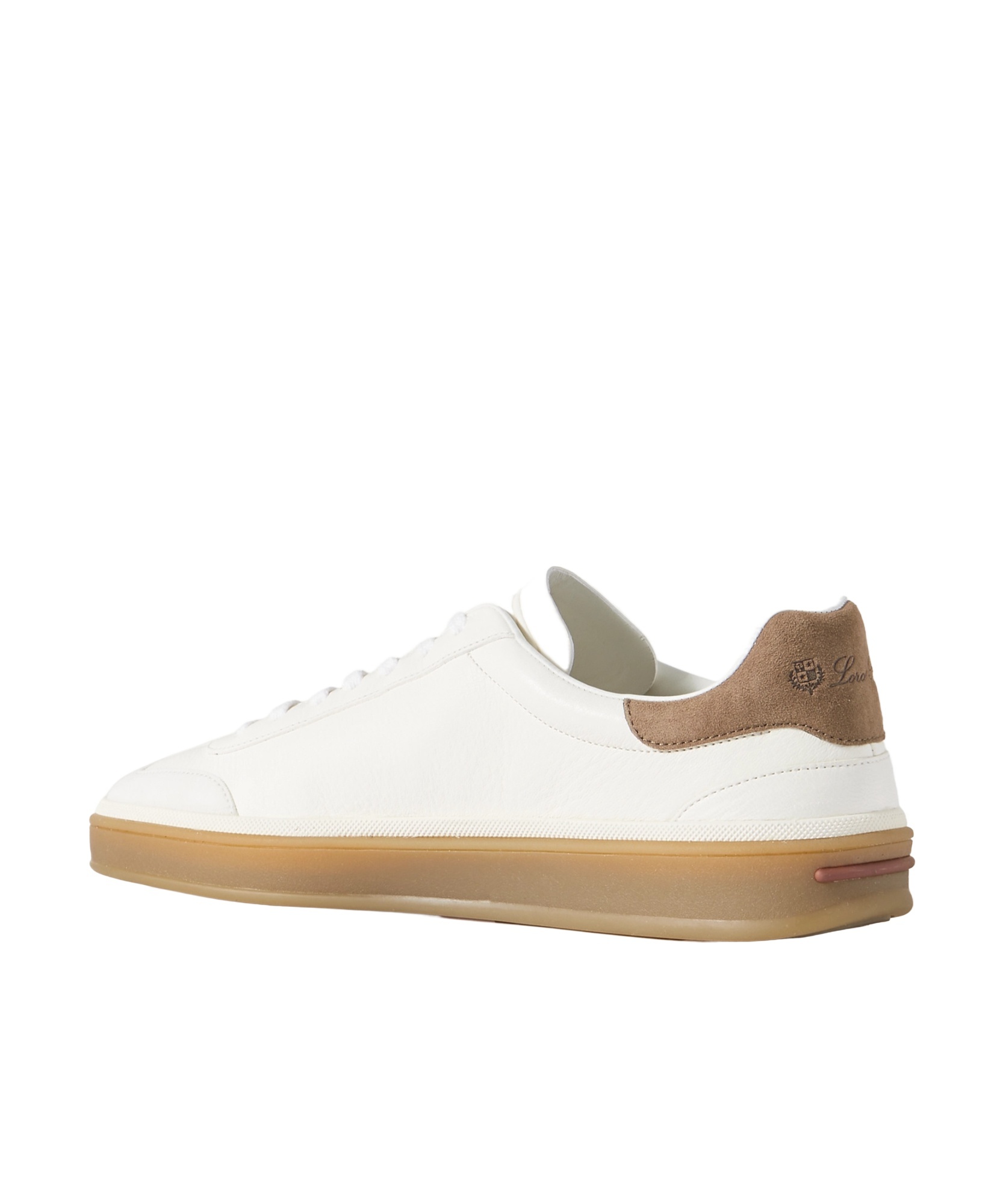 Loro Piana "tennis Walk" Low-top Sneakers In White