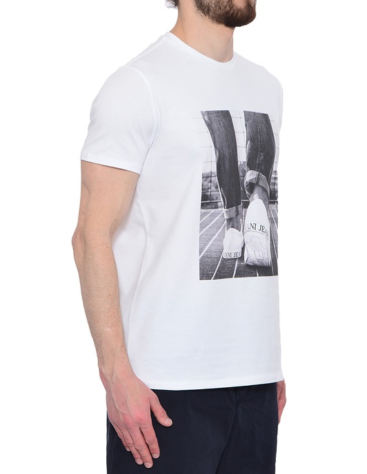 ARMANI JEANS PRINT T-SHIRT