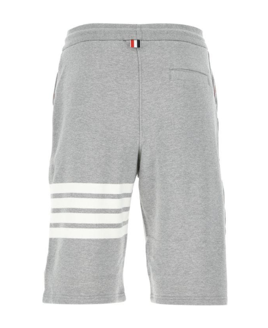 Thom Browne Classic Sweat Shorts In Classic Loopback In Gray