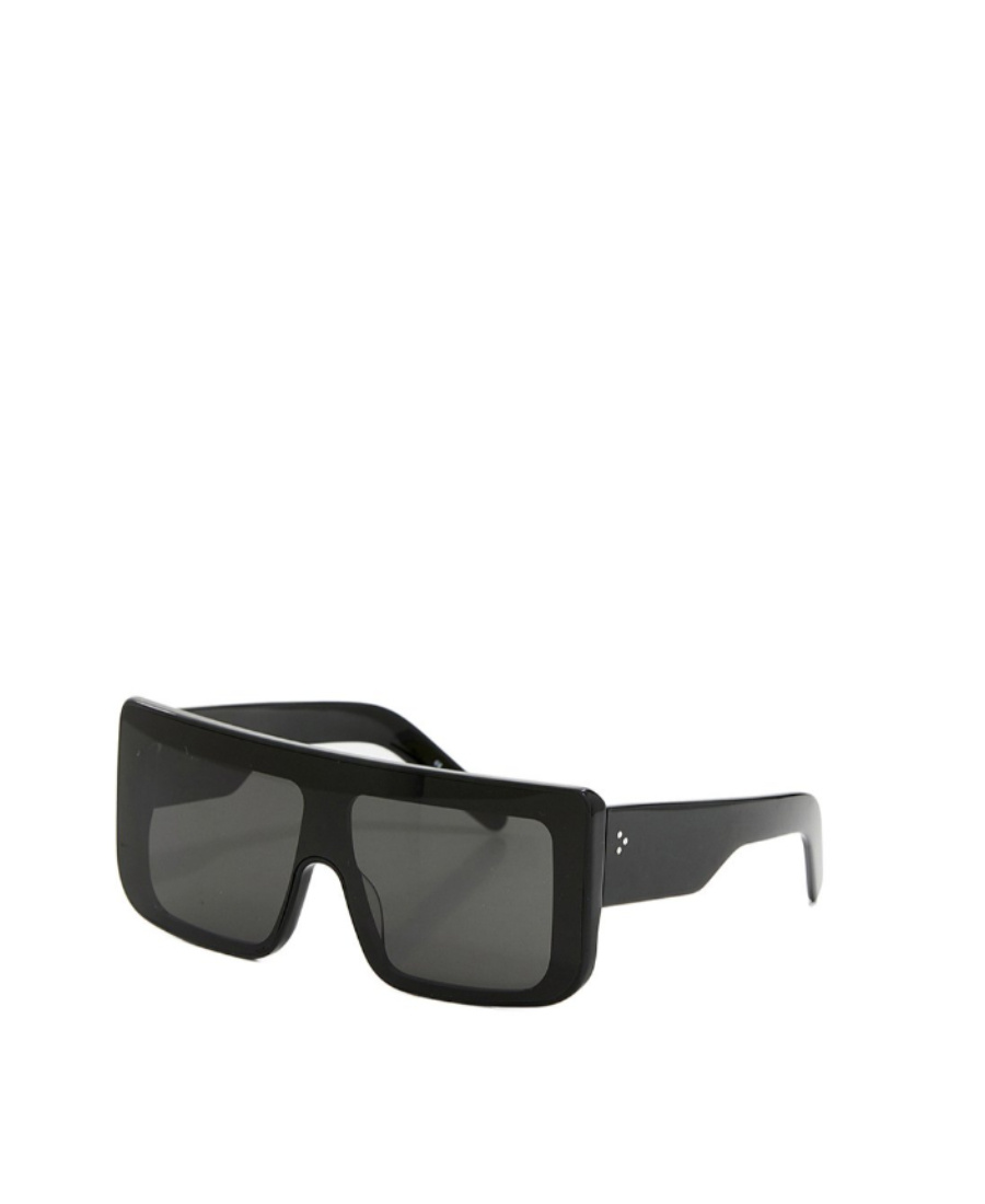 Rick Owens Oversize Square-frame Sunglasses In Black
