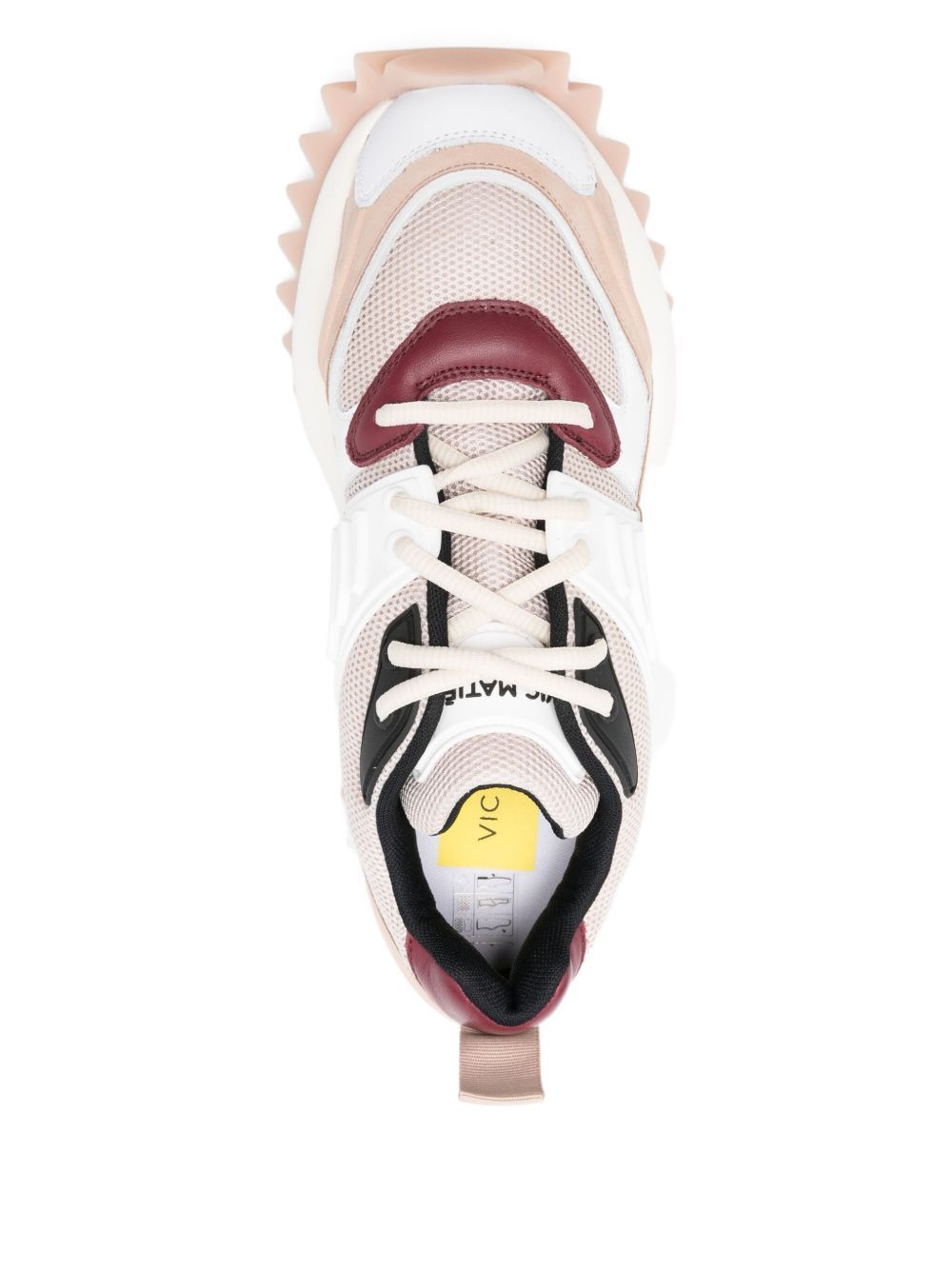Vic Matie Lace-up Sneakers In White