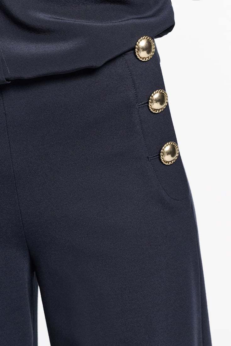 Shop Dorothee Schumacher Emotional Essence Trousers In Black