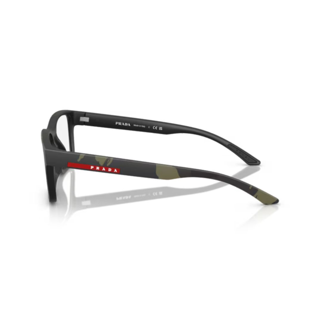 Prada Square Glasses In Black