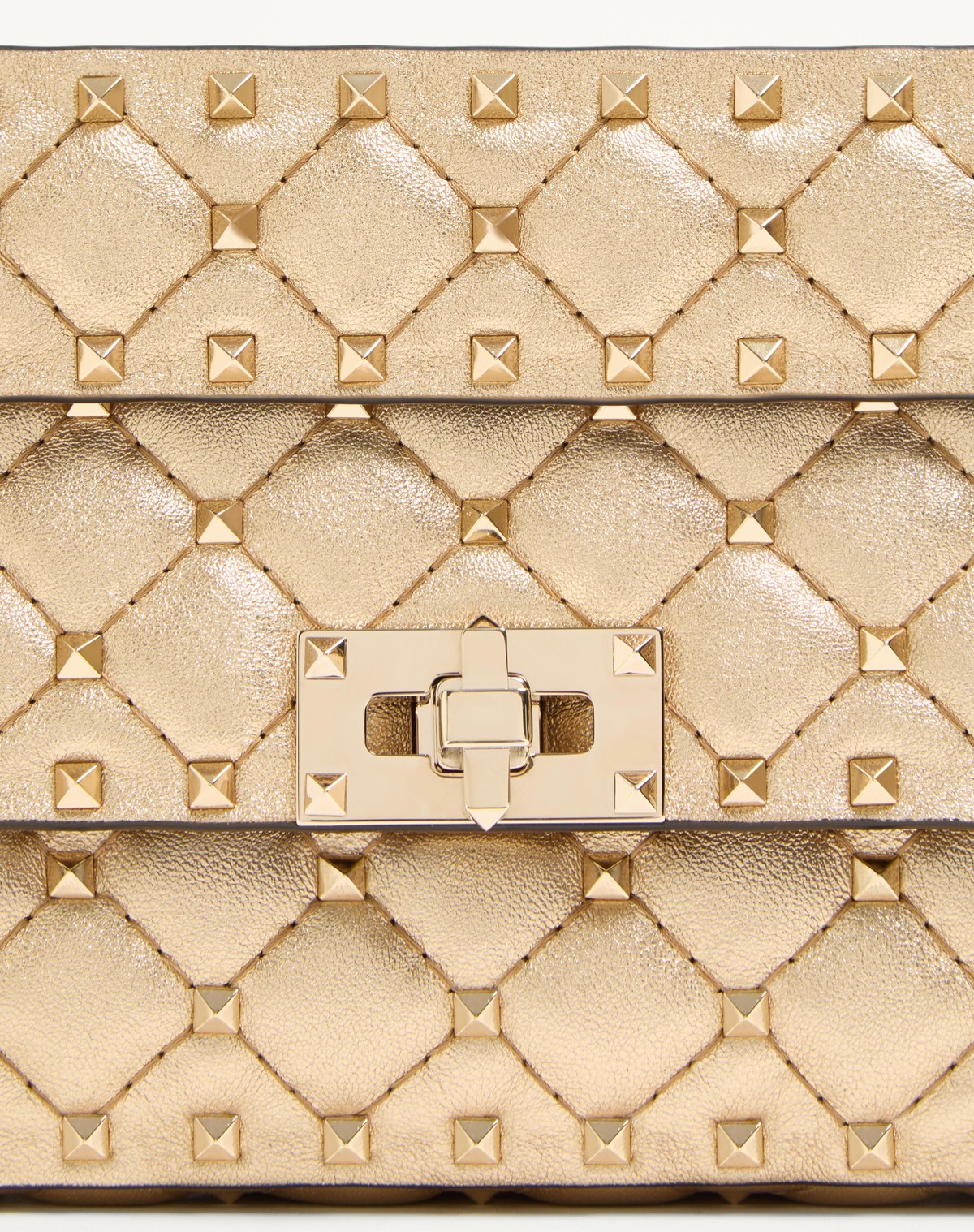 Valentino Chain Shoulder Bag In Nude