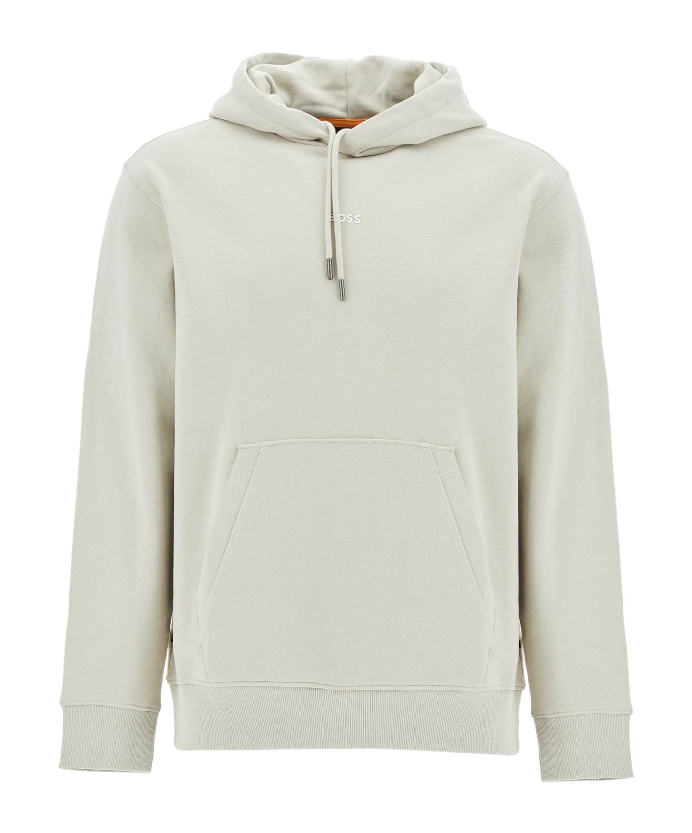 Shop Hugo Boss Abstract-print Hoodie In White