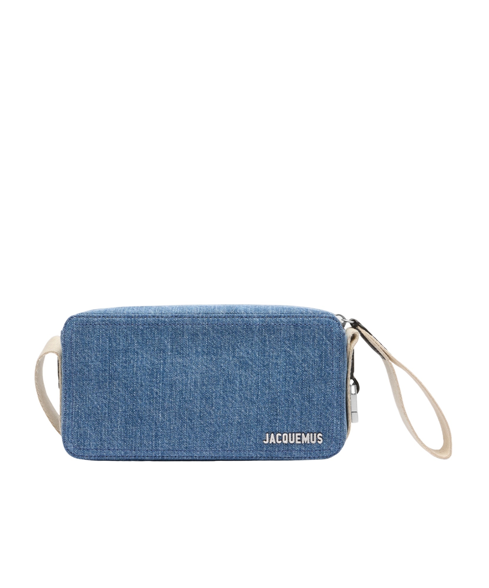 Jacquemus Logo Shoulder Bag In Blue