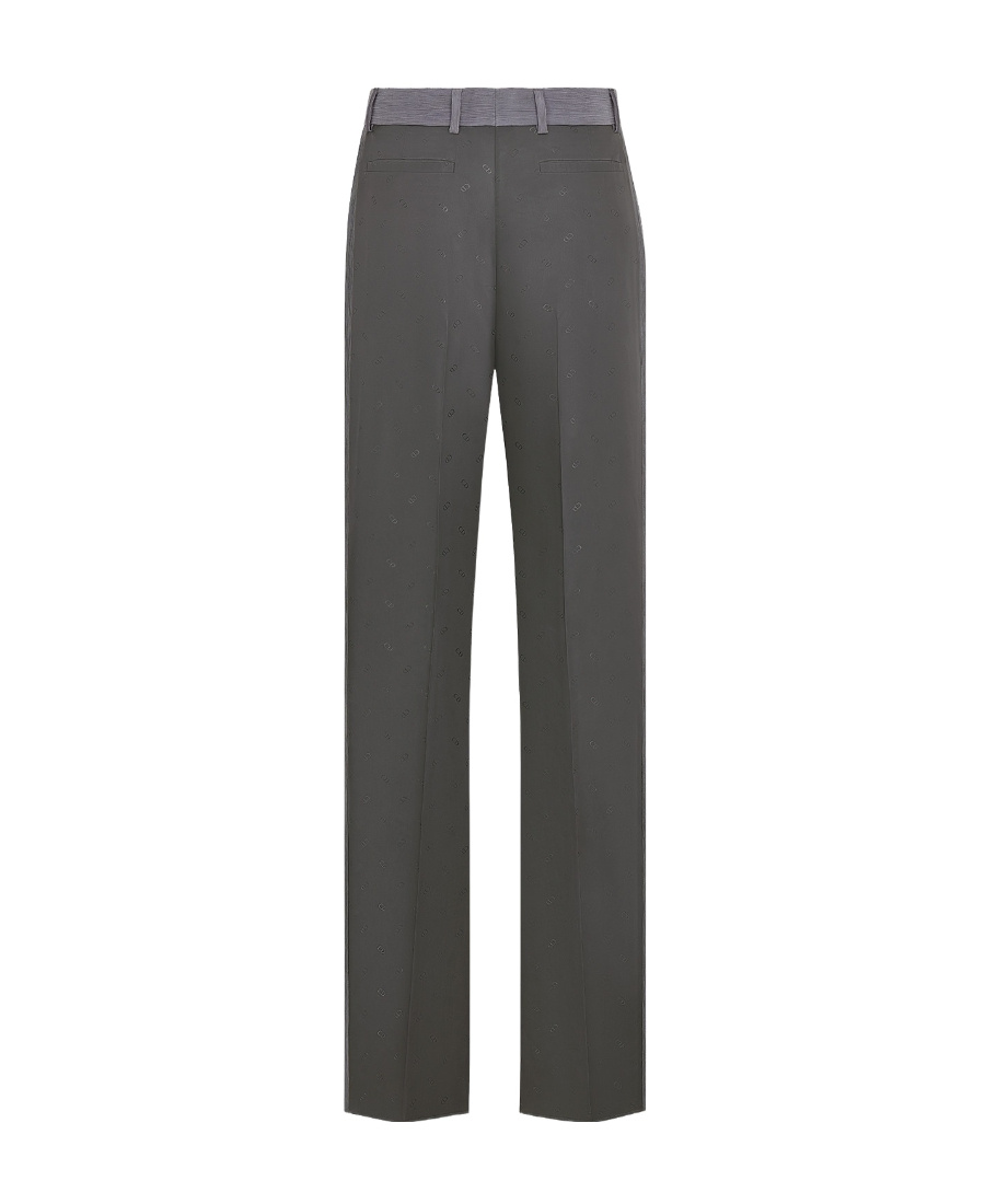 Dior Logo Casual Pants In Black