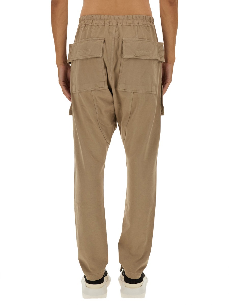 Rick Owens Drkshdw Relaxed Fit Brown Cargo Pants In Brown