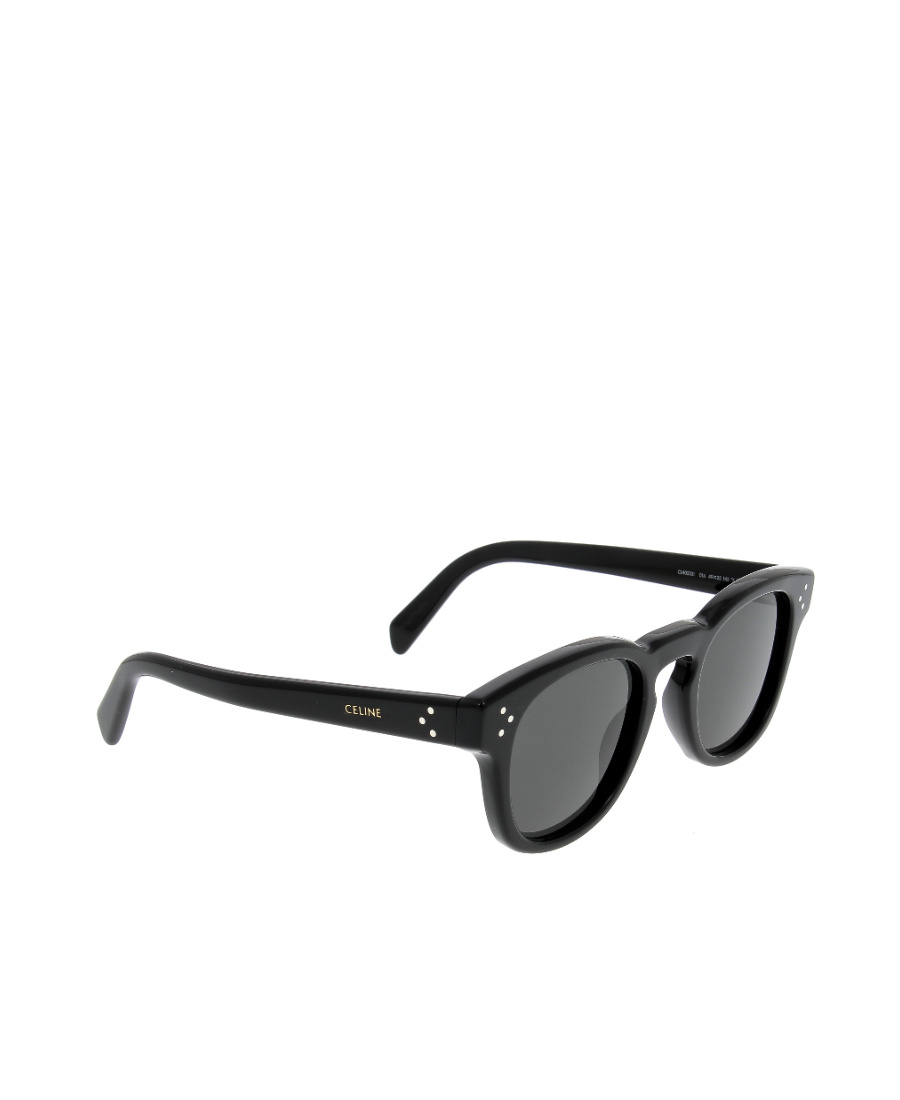 Celine Logo Sunglasses In Black