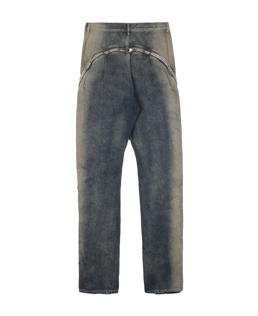 Rick Owens Drkshdw High-waisted Jeans In Black