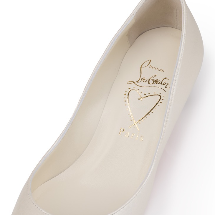 Christian Louboutin Miss Z High Heels In White