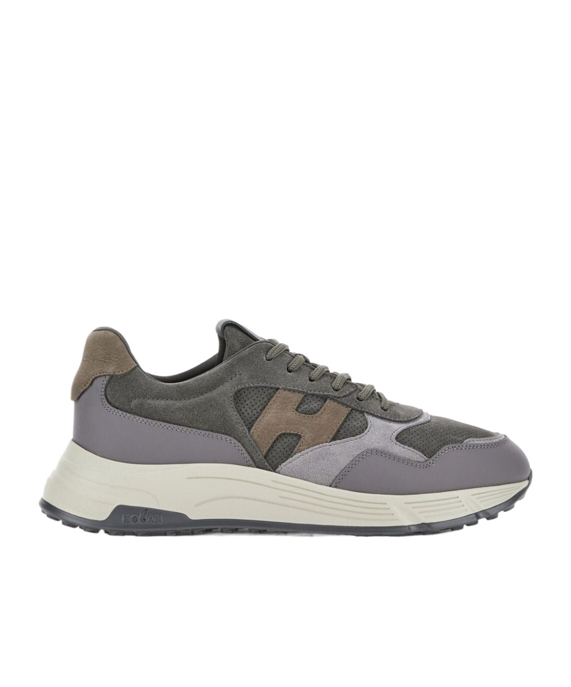 Hogan Hyperlight Lowtop Sneakers For Men In Gray