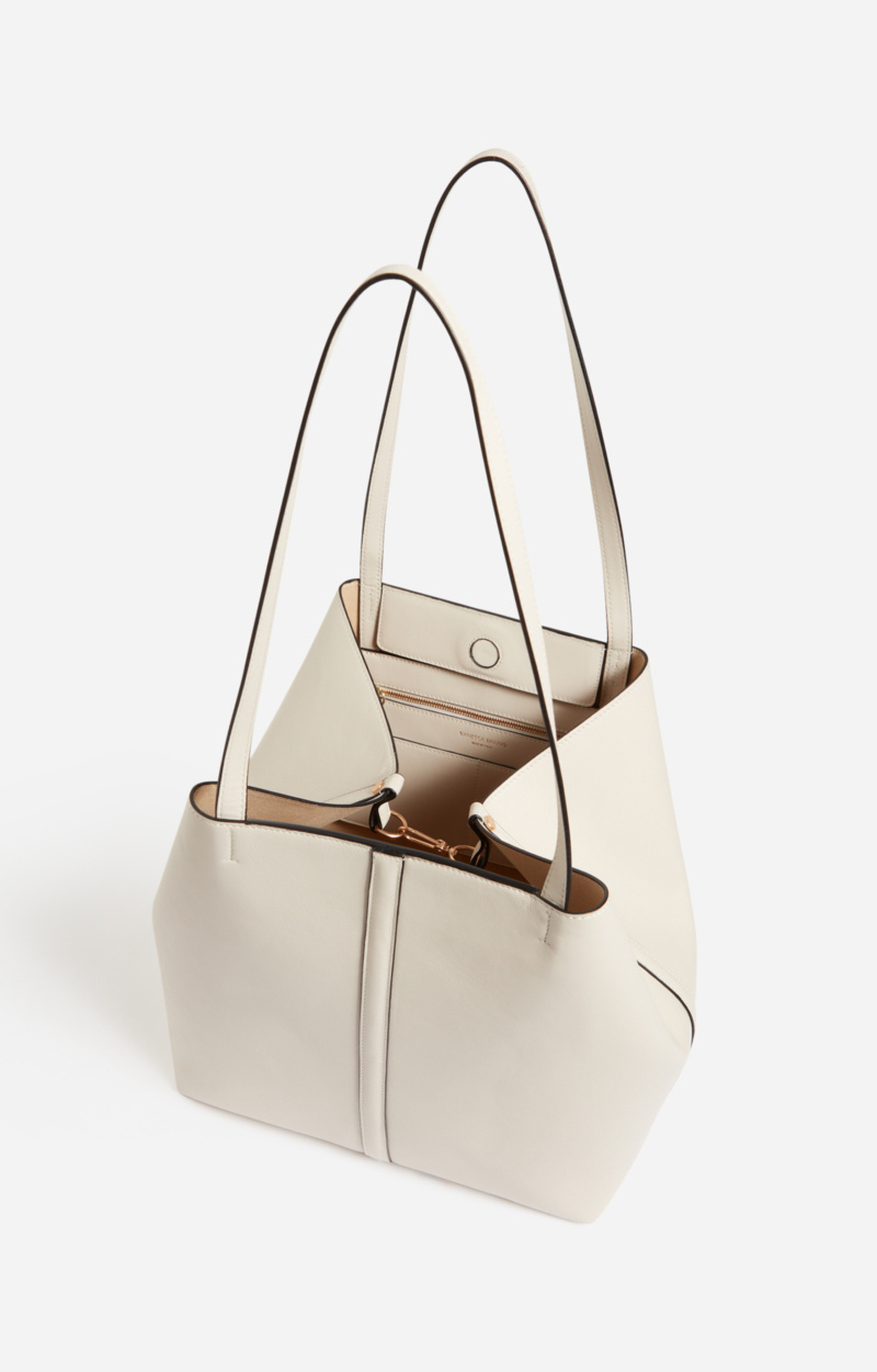 Vanessa Bruno Tote Pm Shopper Bag In White