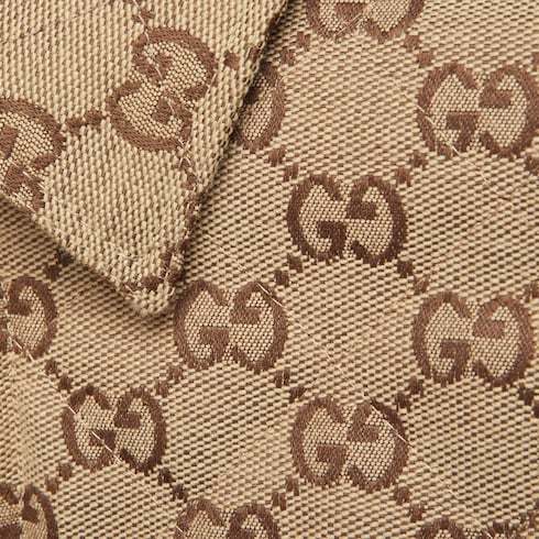 Gucci Gg Canvas Shirt In Brown