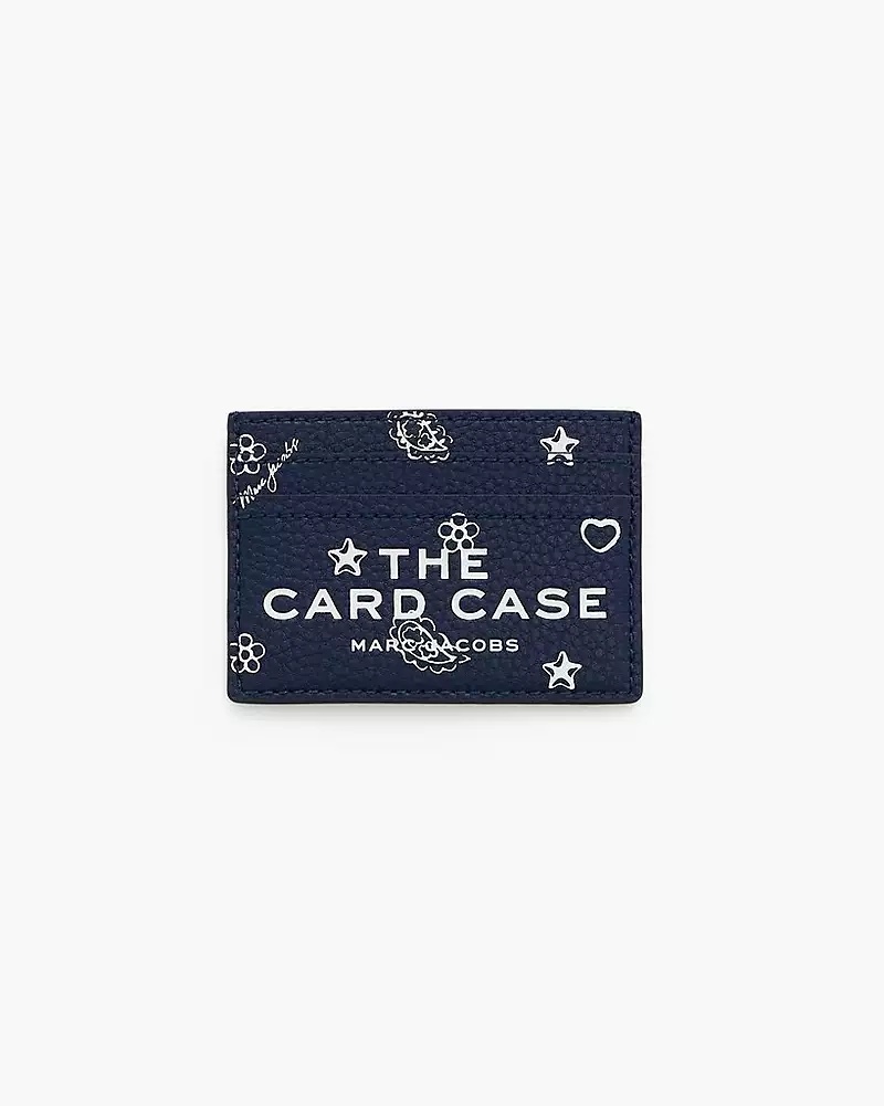 Marc Jacobs Logo Card Pack In Blue