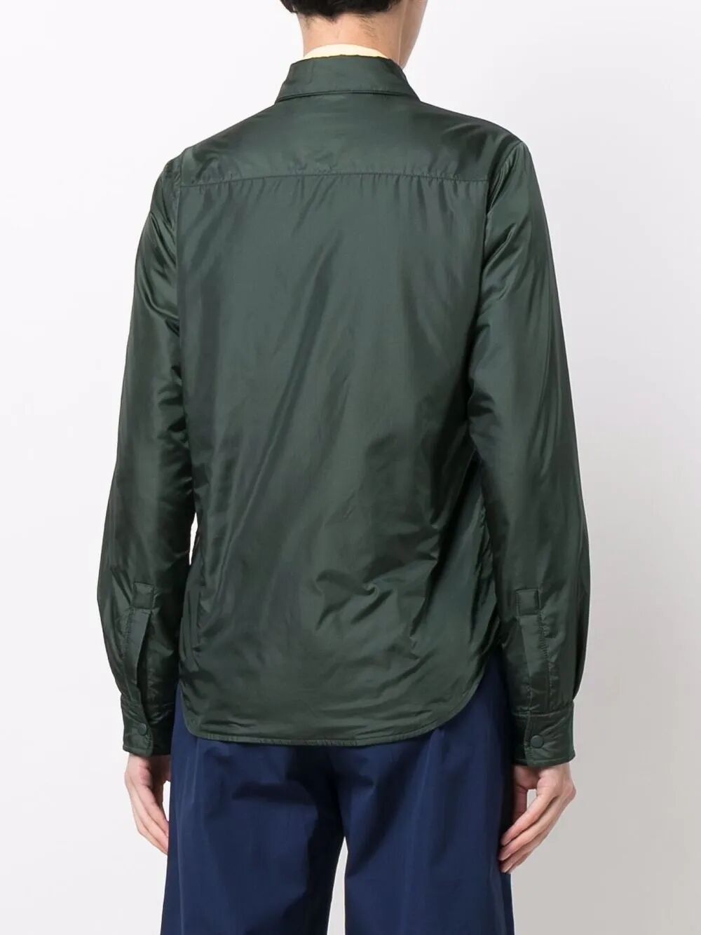 Aspesi Long-sleeved Blouse In Green