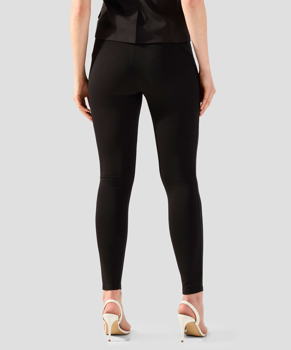 Armani Exchange Elastic Waist Leggings