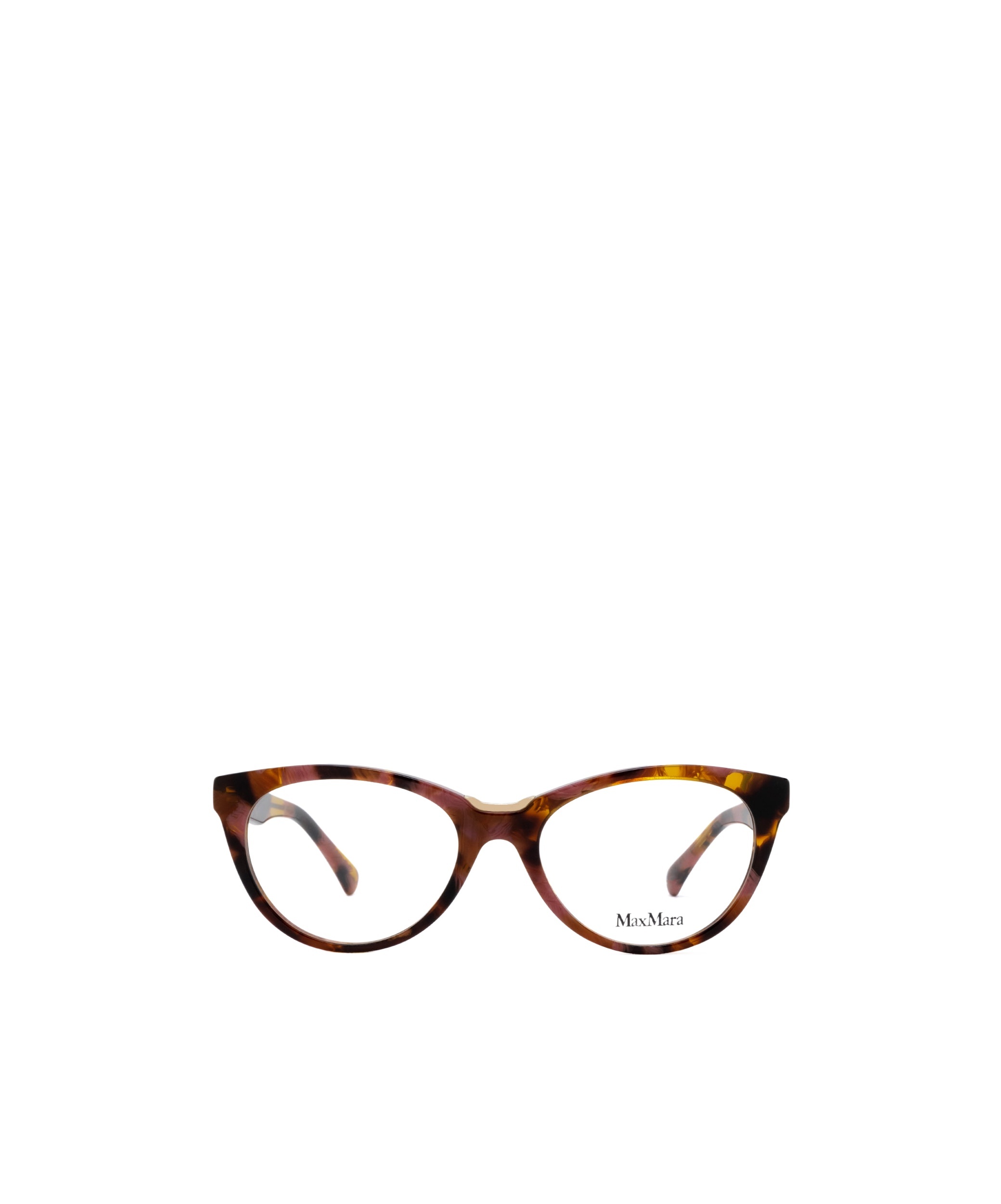Max Mara Logo Flat Mirror In Brown