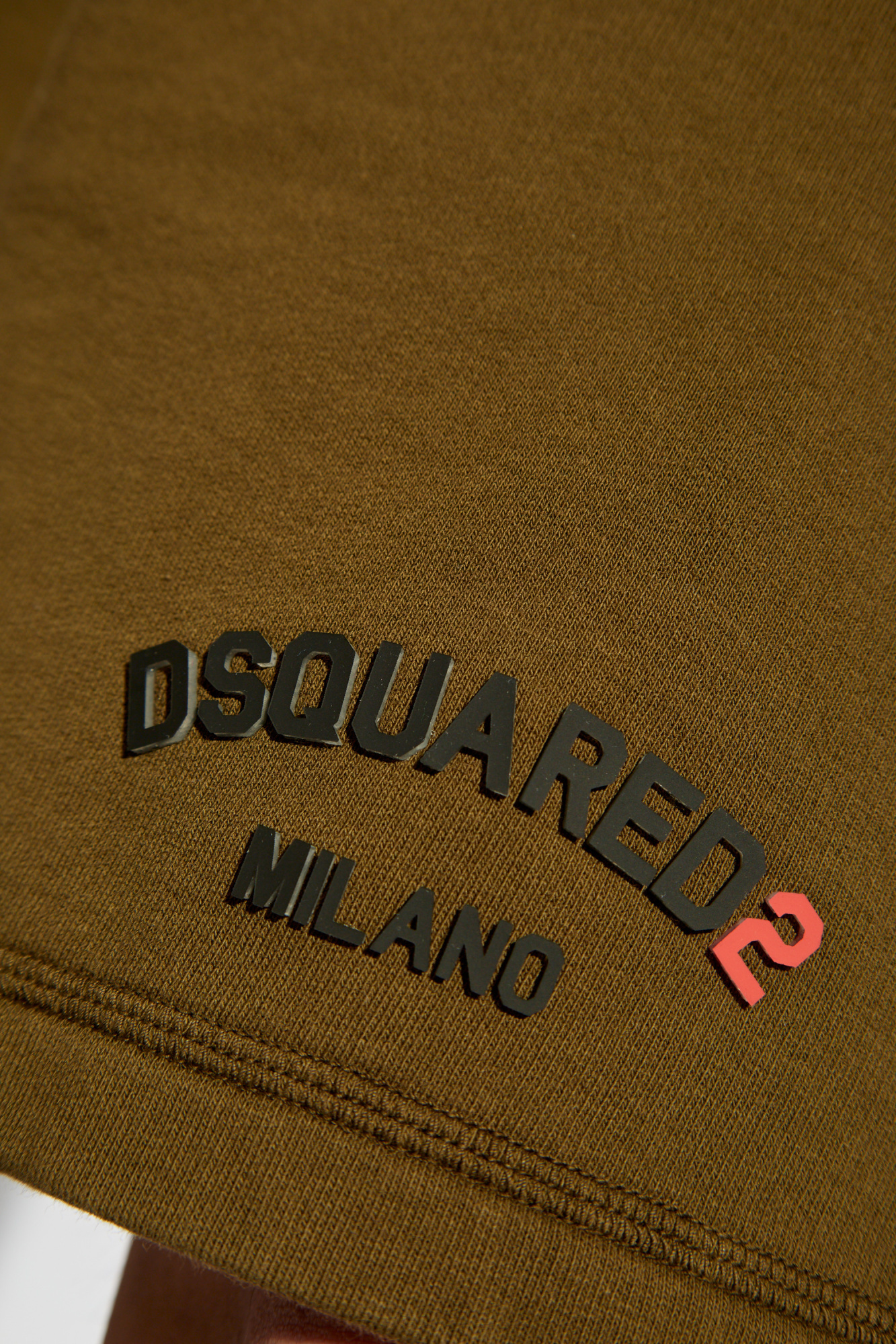 Dsquared2 Logo Shorts In Brown