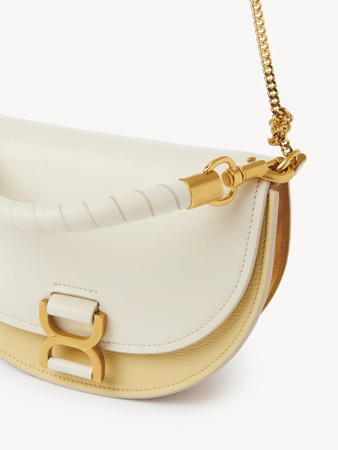Chloé Marcie Handbag In White