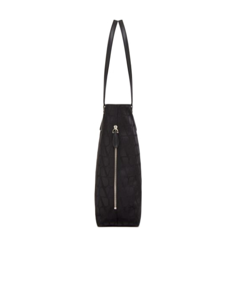 VALENTINO GARAVANI VALENTINO TOILE ICONOGRAPHE ZIP-UP TOP HANDLE BAG