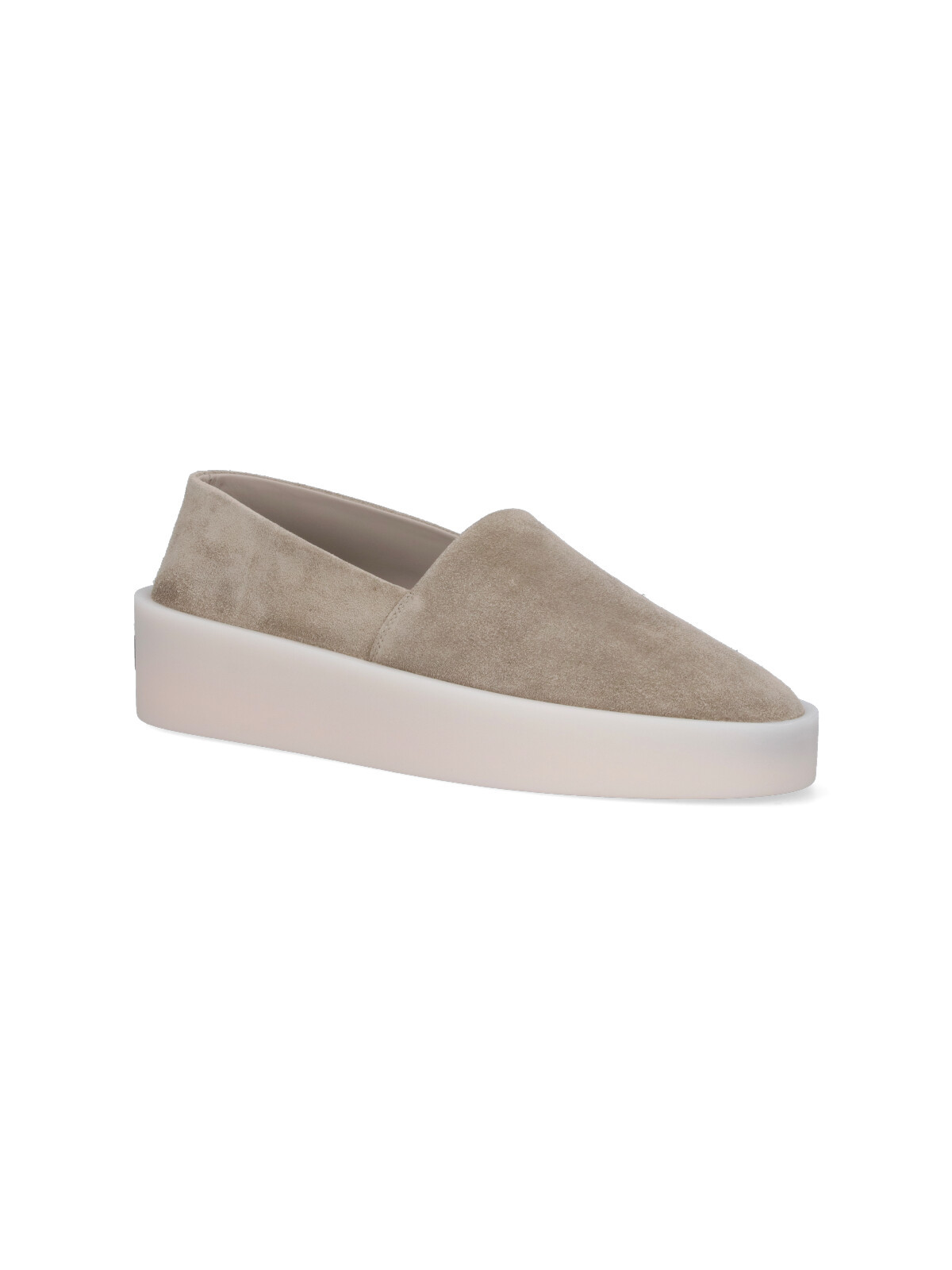 Fear Of God Round-toe Slip-on Loafers In Gray