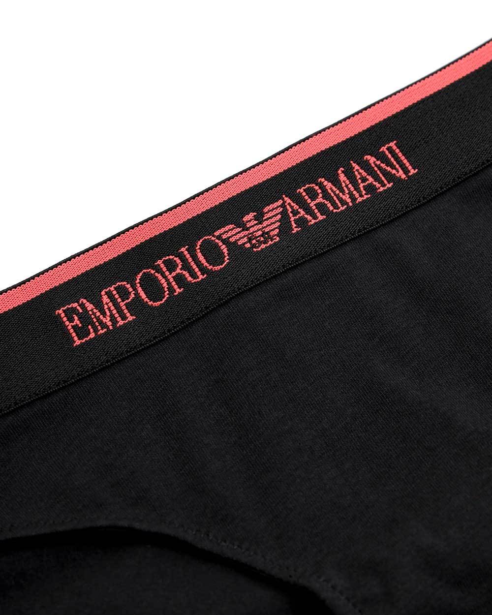 EMPORIO ARMANI LOGO EMBROIDERED UNDERWEAR