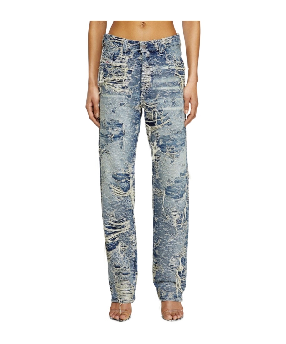 Diesel 1988 D-ark Jeans In Gray