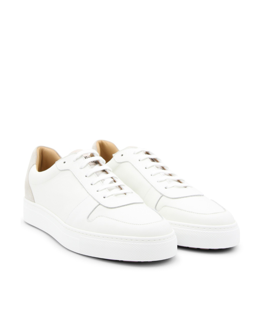 Vivienne Westwood Logo-print Calf Leather Sneakers In White