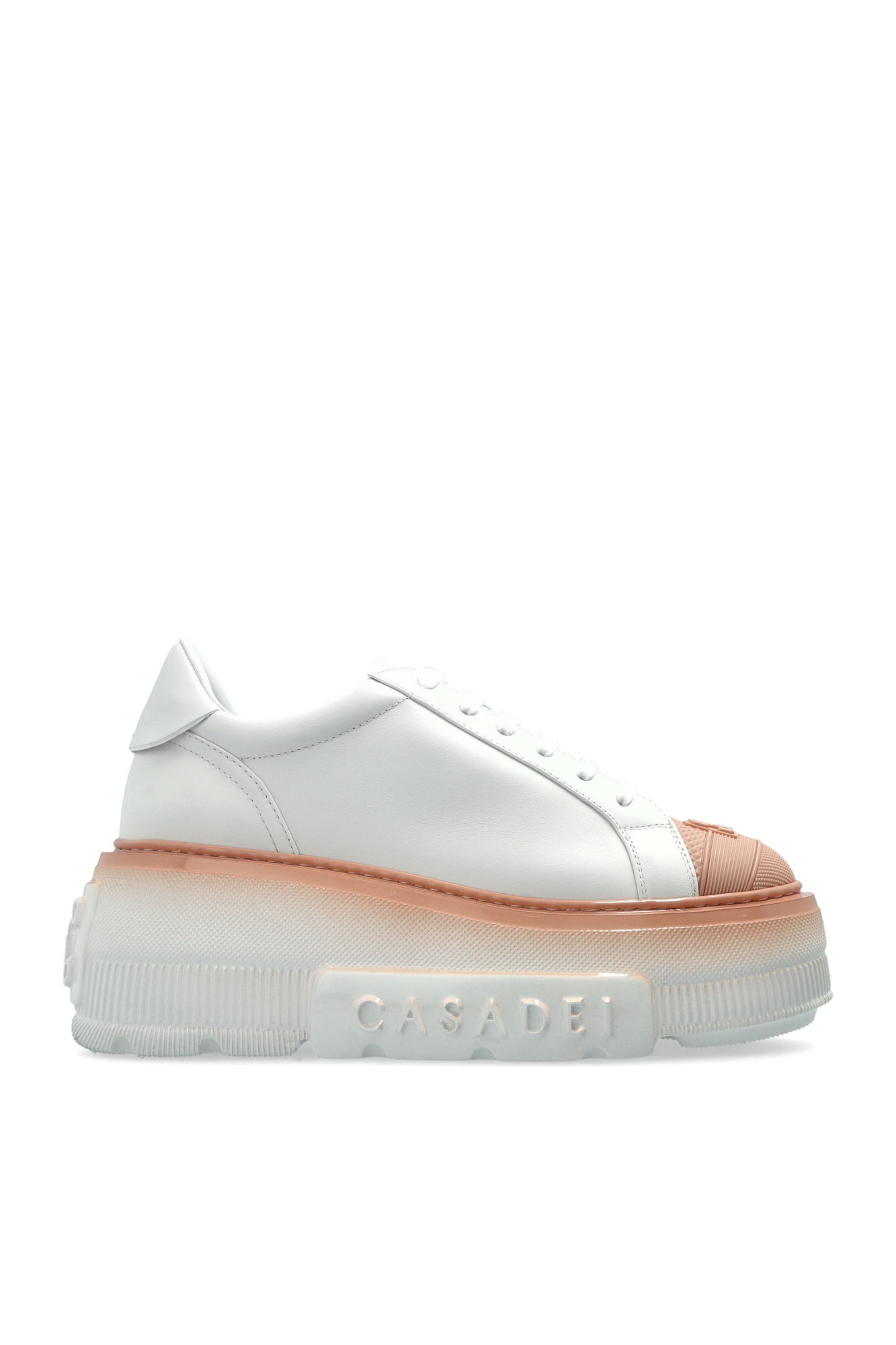 Casadei Nexus Toe Cap Sneakers In Gray
