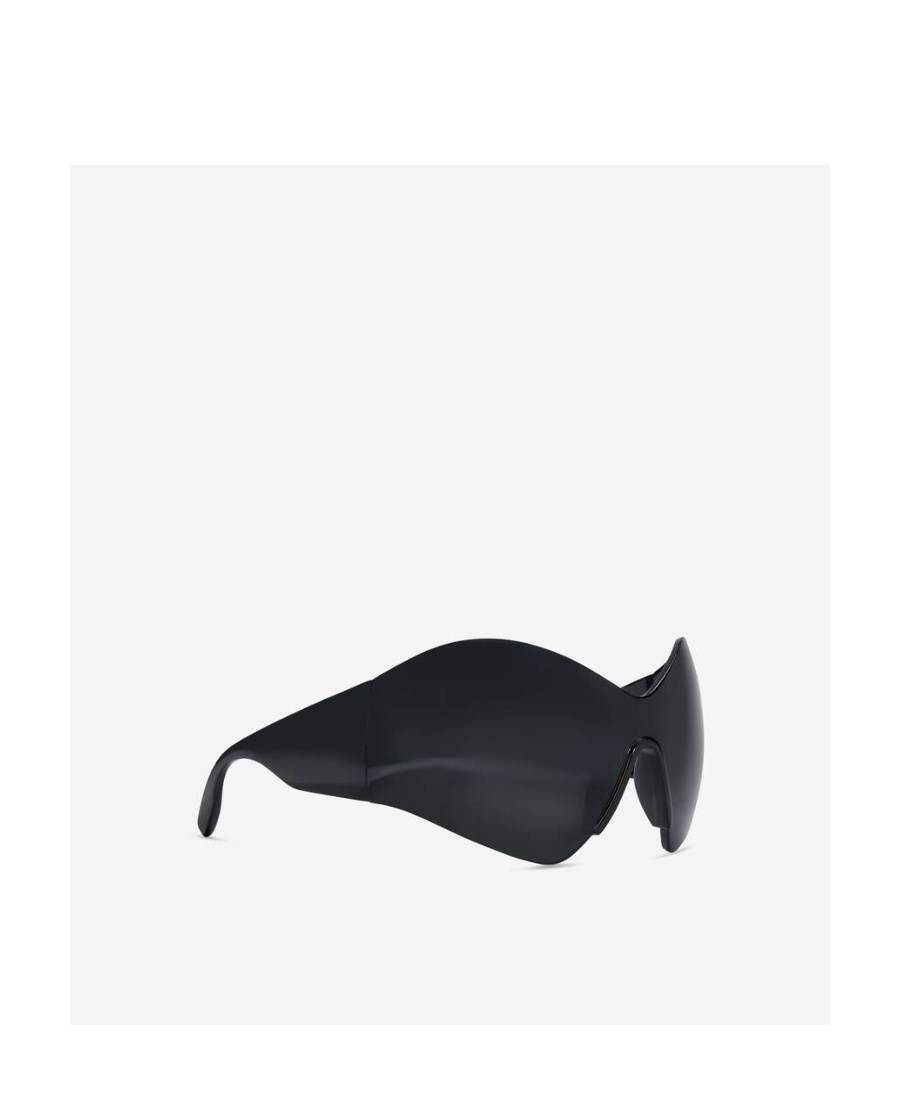 Balenciaga Mask Butterfly-frame Sunglasses In Black