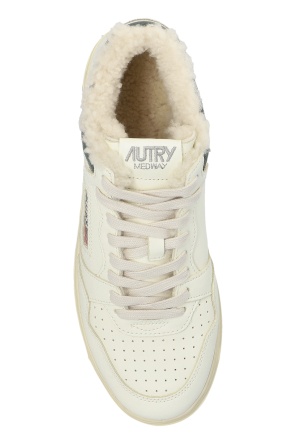 Autry Round-toe Low-top Casual Shoes In White