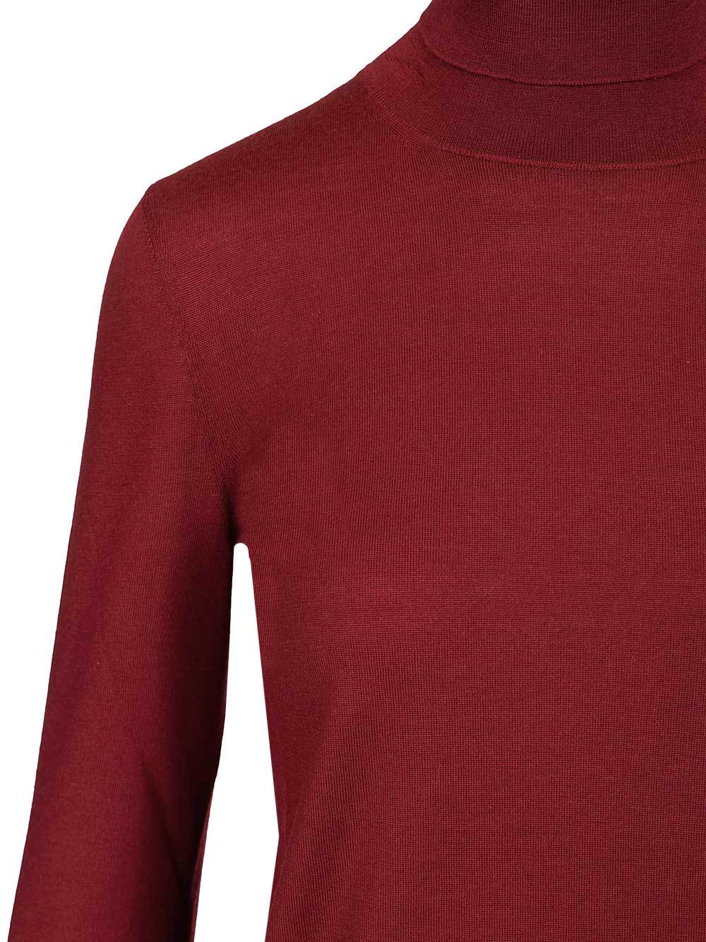 Loewe Sweater Knitwear Bordeaux In Red